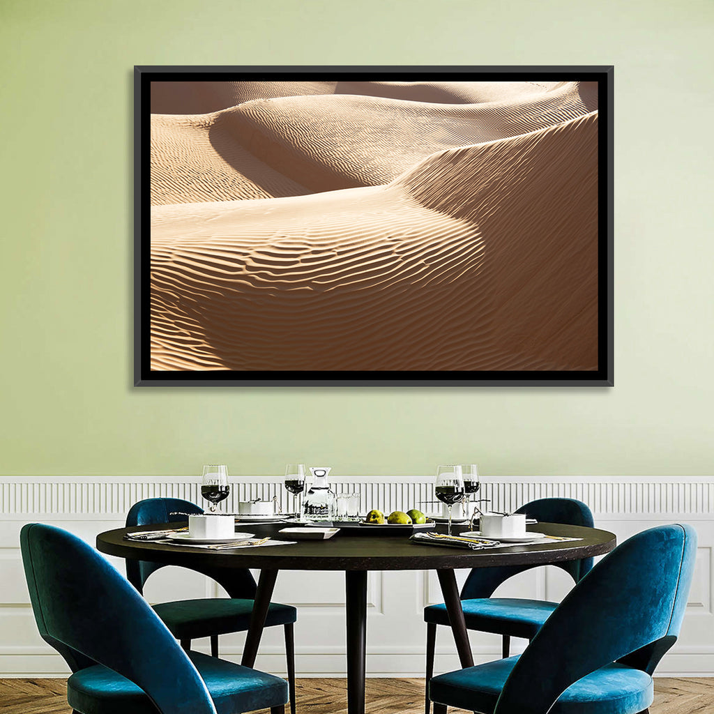 Sahara Sand Dunes Close-up Wall Art
