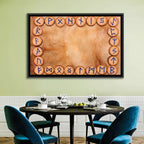 Elder Futhark Rune Frame Wall Art