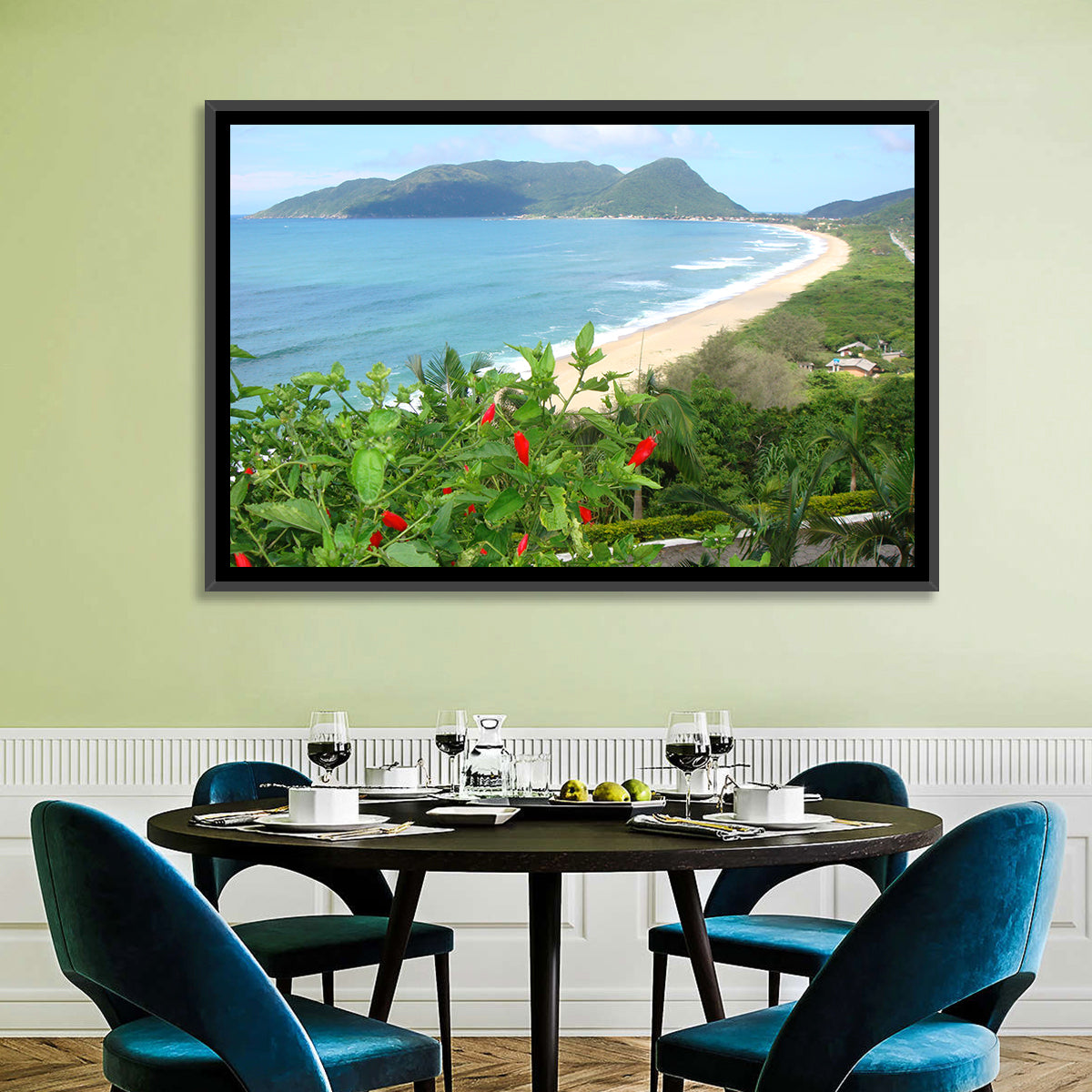 Armacao Beach Scene Wall Art