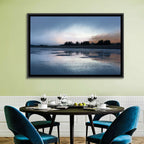 Lake Clark Foggy Shoreline Wall Art