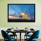 Siddiqa Fatima Zahra Mosque at Dusk Wall Art