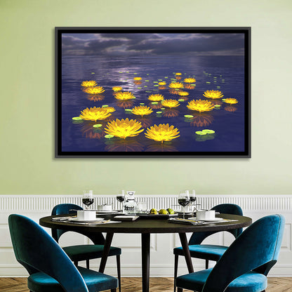 Floating Lotus Wall Art