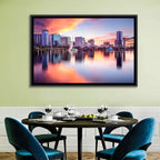 Lake Eola Sunset Orlando Wall Art