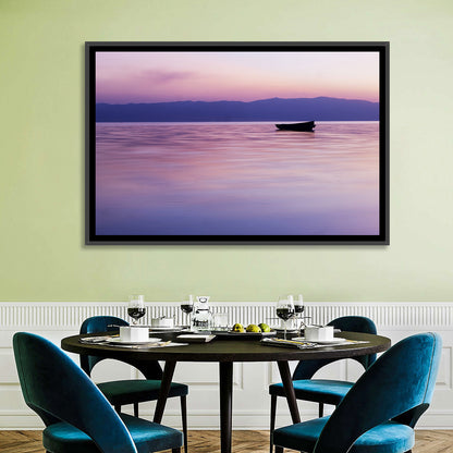 Lake Ohrid Sunset Wall Art