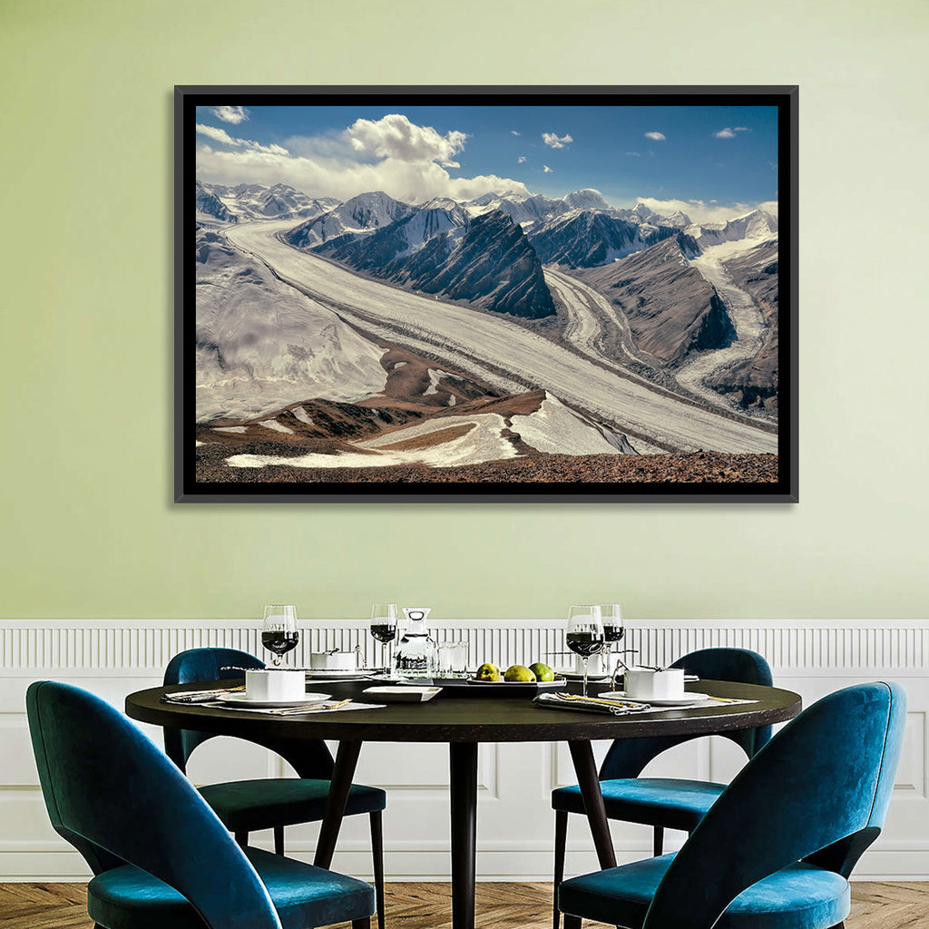 Fedchenko Glacier Vista Wall Art