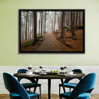 Misty Appalachian Trail Path Wall Art