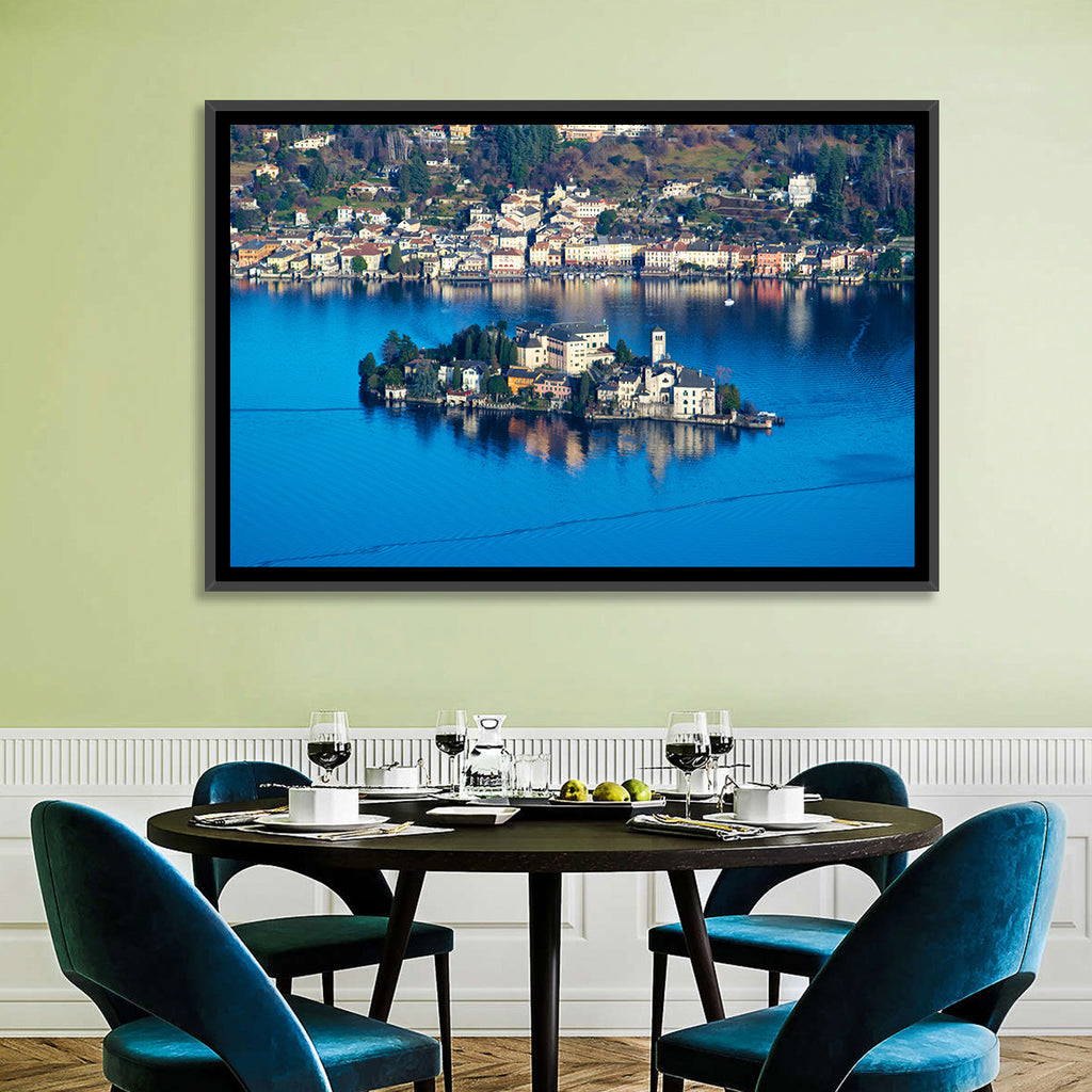Isola San Giulio, Lake Orta Wall Art