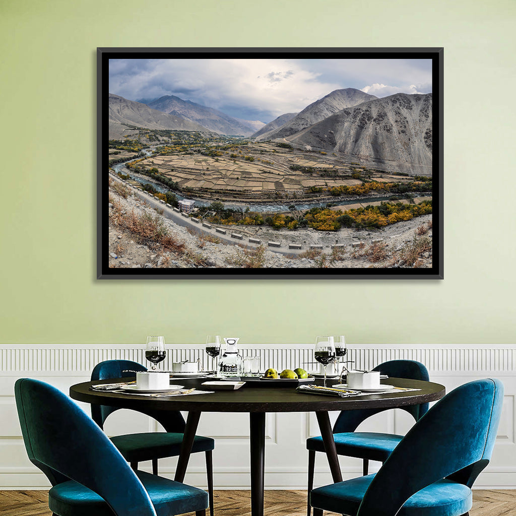 Autumn Valley, Afghanistan Wall Art