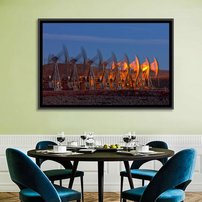 Oil Pump Jack Wall Art