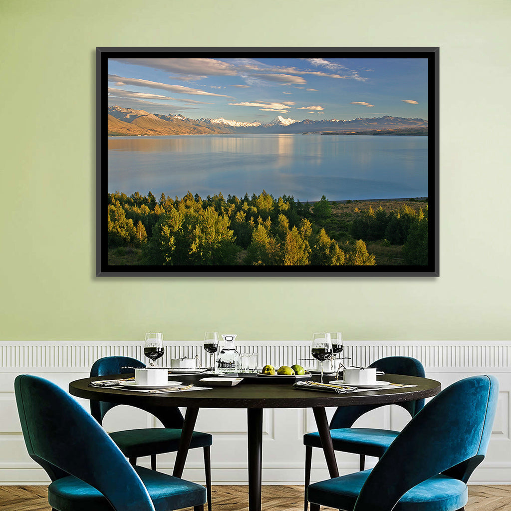 Lake Pukaki Reflections with Mount Cook Wall Art