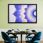 Sahasrara Chakra Lotus Mandala Wall Art