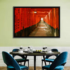 Fushimi Inari Torii Tunnel Wall Art