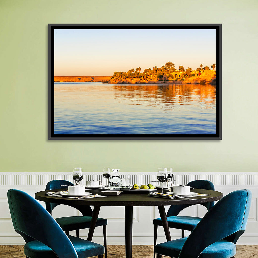 Lake Nasser Golden Hour Wall Art