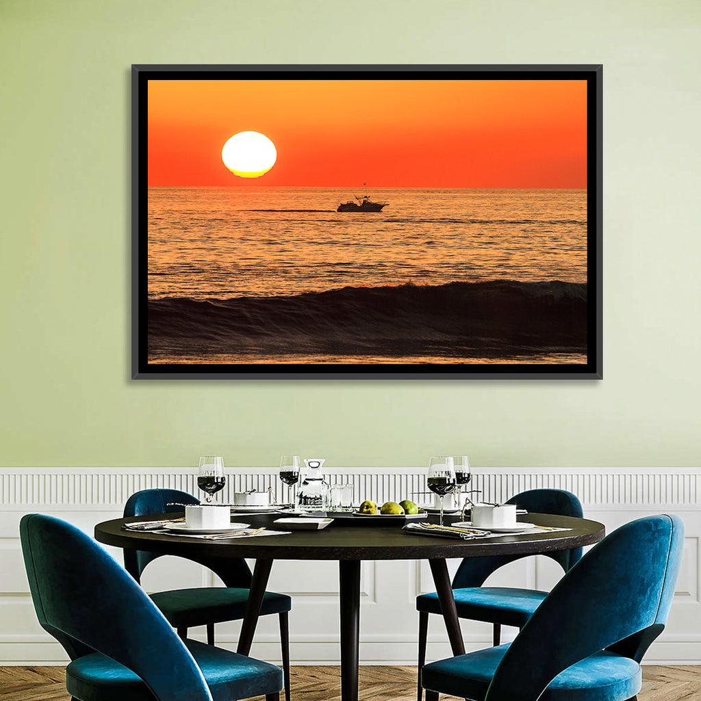 Oceanside Beach California Sunset Wall Art