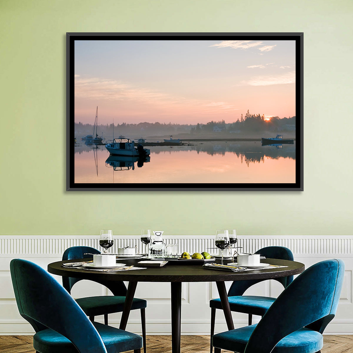 Bass Harbor Sunrise Wall Art