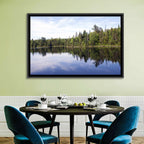 Peck Lake Shoreline Reflection Wall Art