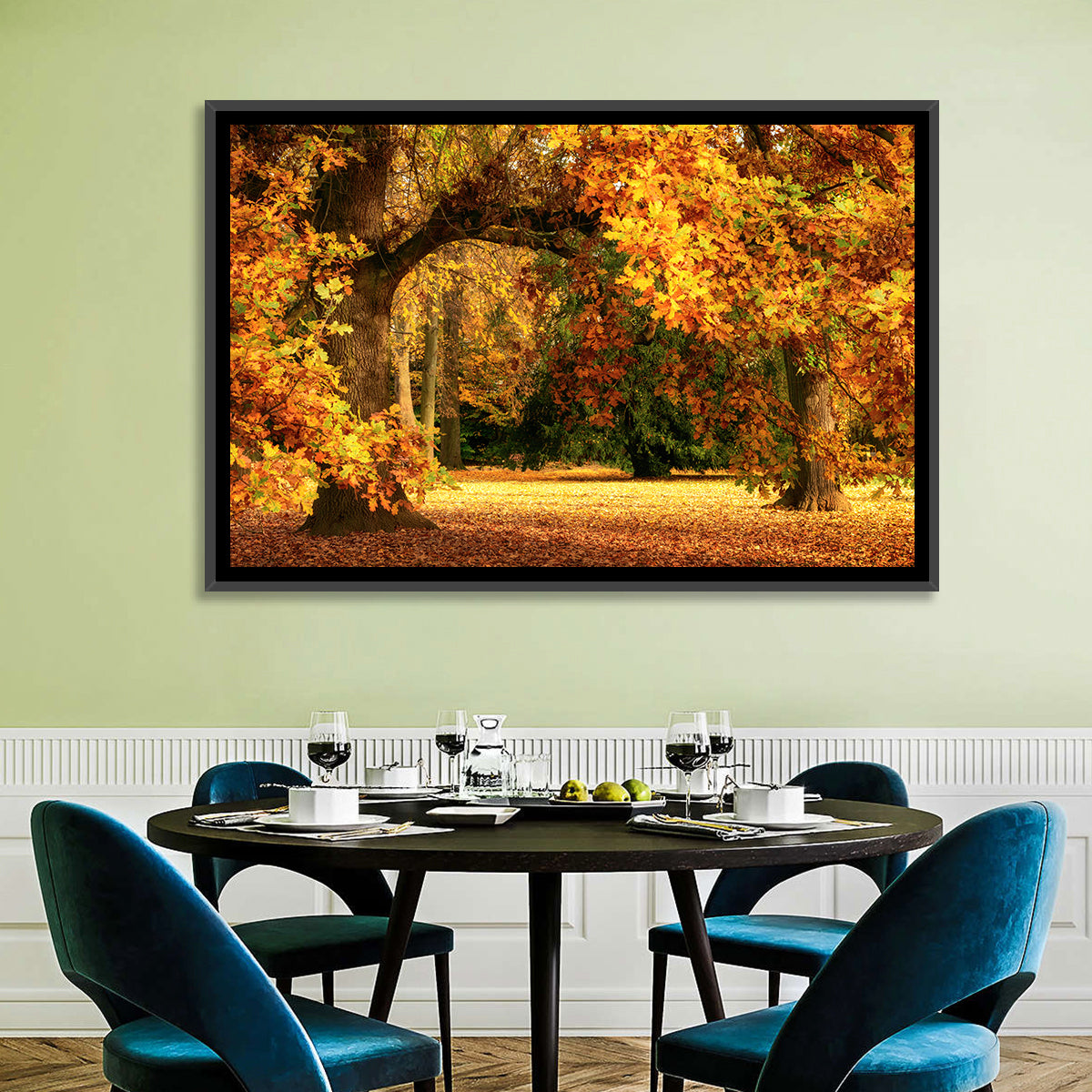 Autumn Park Oaks Wall Art