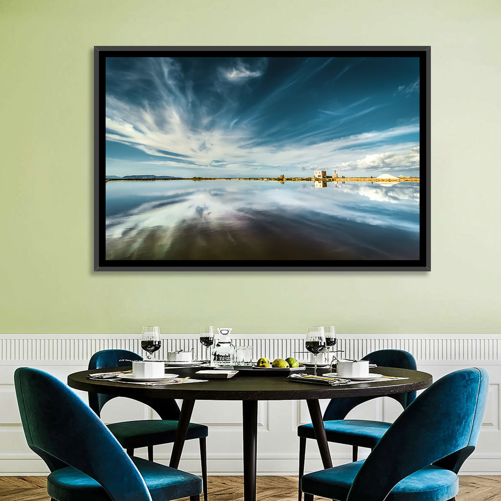 Nubia Salt Pans Reflection Wall Art