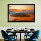 Yellow River Qianshan Bend Wall Art