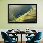 Golden Rice Terraces Wall Art