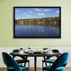 Greenwood Lake Autumn Landscape Wall Art