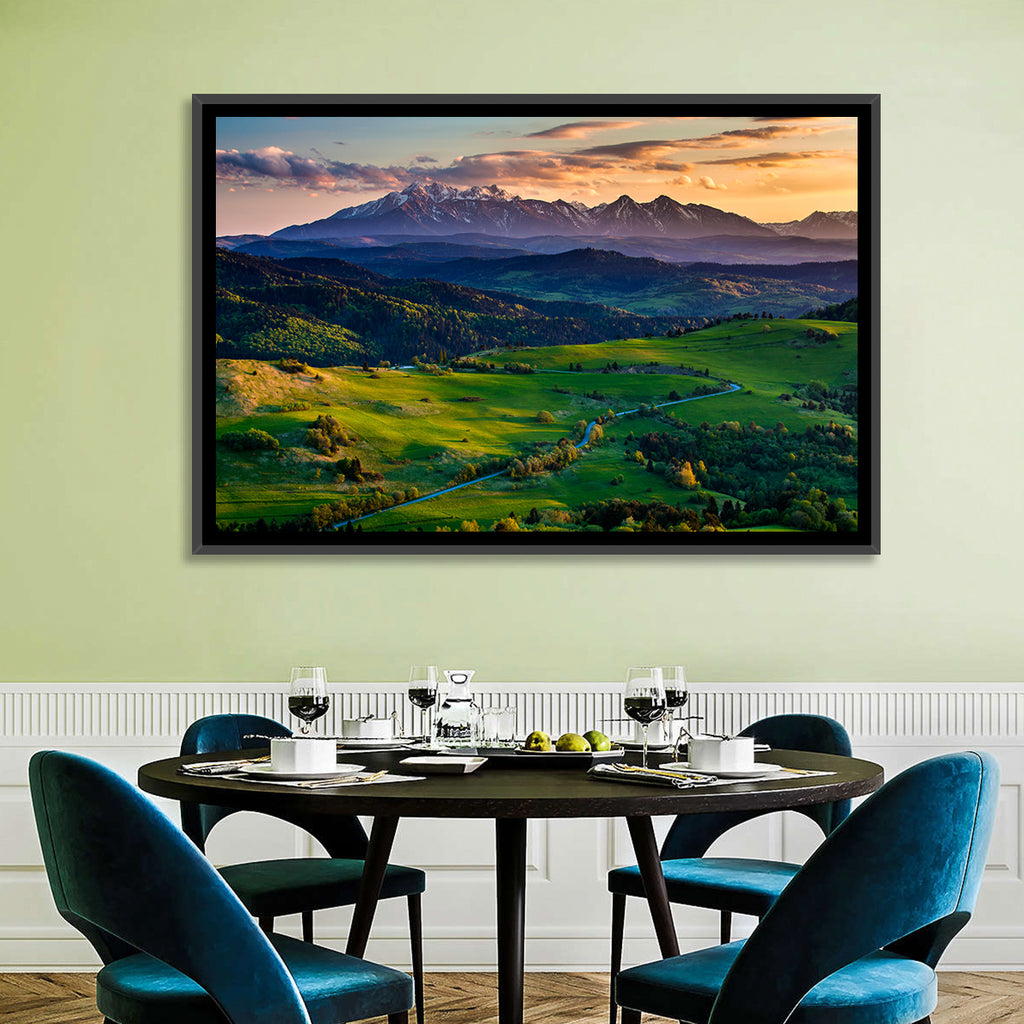Tatras Golden Hour Vista Wall Art