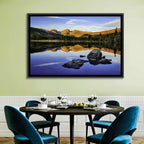 Sprague Lake Sunrise Reflection Wall Art