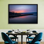 Skaneateles Lake Pier at Dusk Wall Art