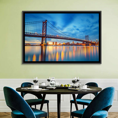 Ben Franklin Bridge Wall Art