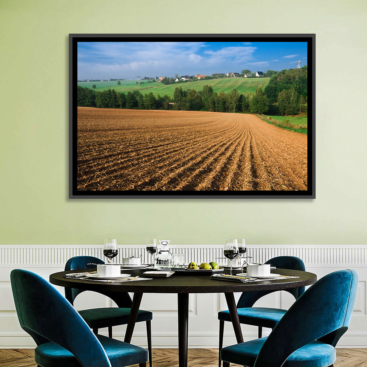 Kansas Wheat Fields Wall Art