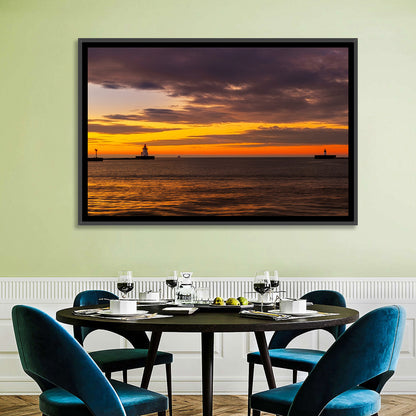Lake Erie Beacons Wall Art
