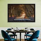 Surreal Book Pathway Wall Art