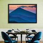 Twilight Mountain Range Wall Art