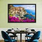Manarola Cliffside Village Wall Art