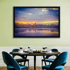 Danube Delta Golden Sunset Wall Art