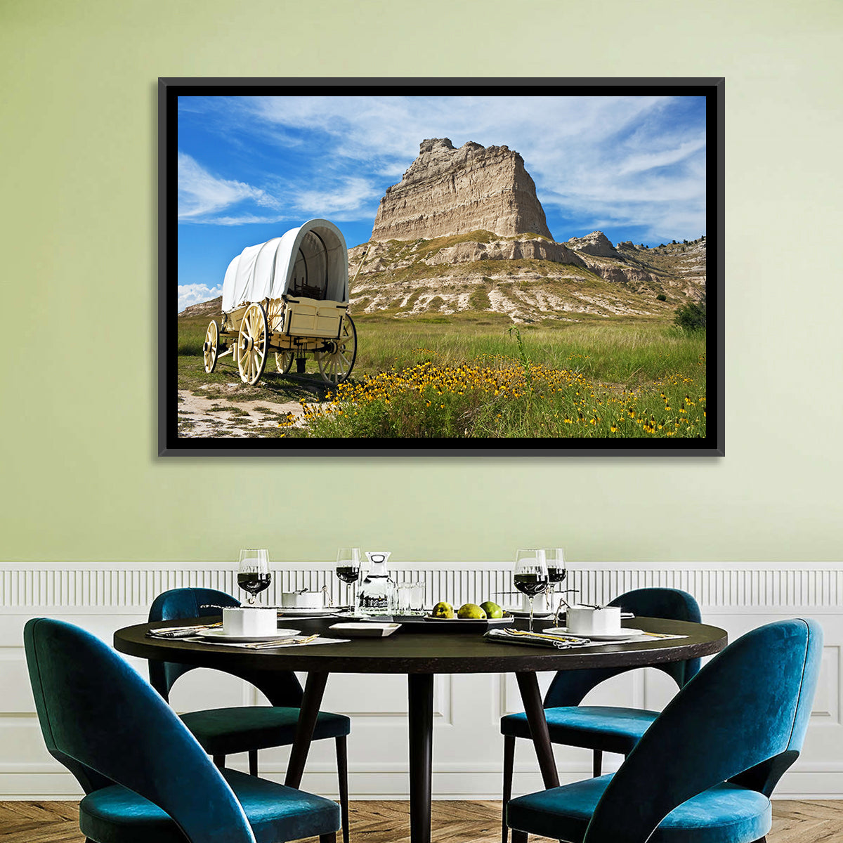 Scotts Bluff National Monument Wall Art