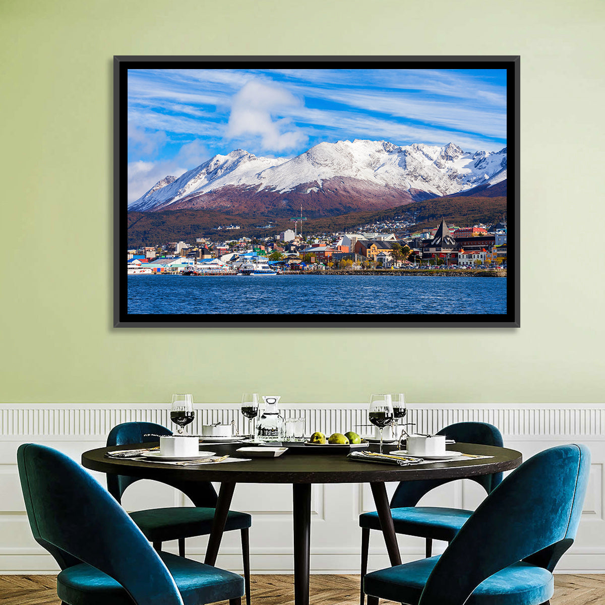 Ushuaia Harbor View Wall Art