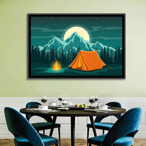 Camping Concept Wall Art