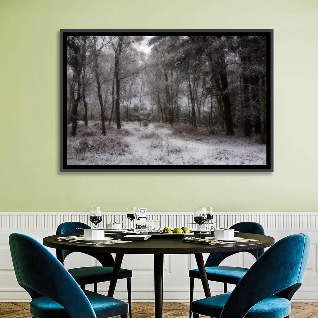 New Forest Winter Path Wall Art