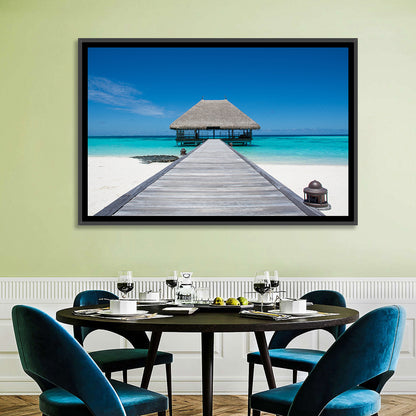 Maldives Tropical Beach Wall Art