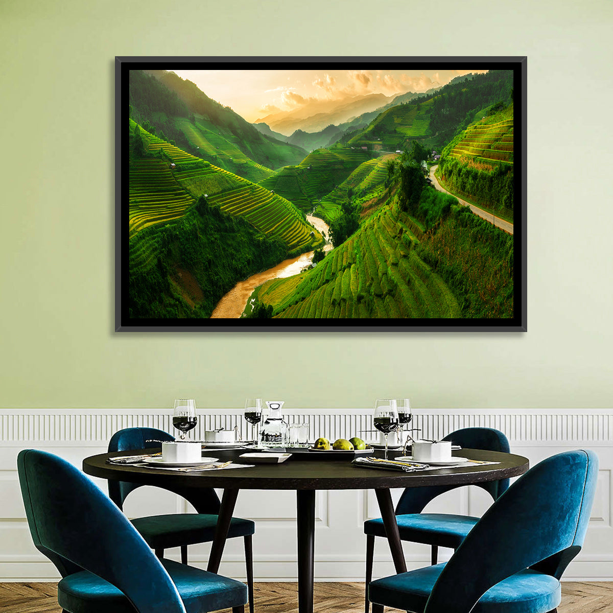 Mu Cang Chai Rice Terraces Wall Art