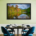 Lake Jocassee Autumn Reflection Wall Art