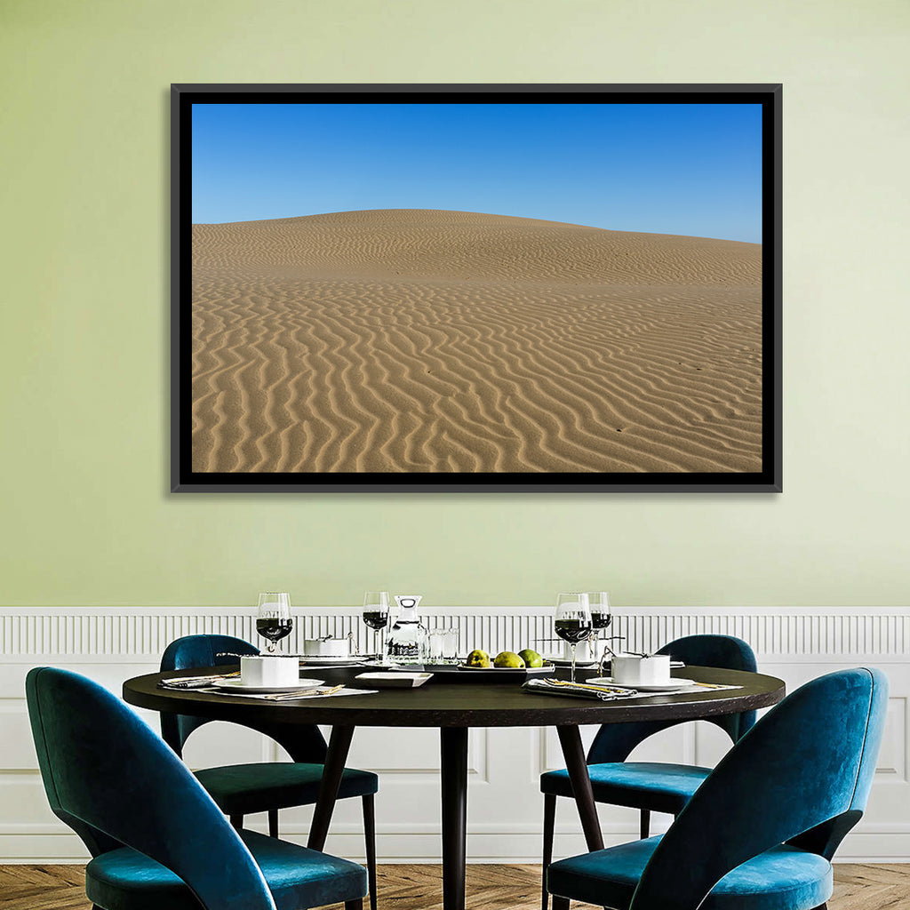 Namib Desert Rippled Sand Dunes Wall Art