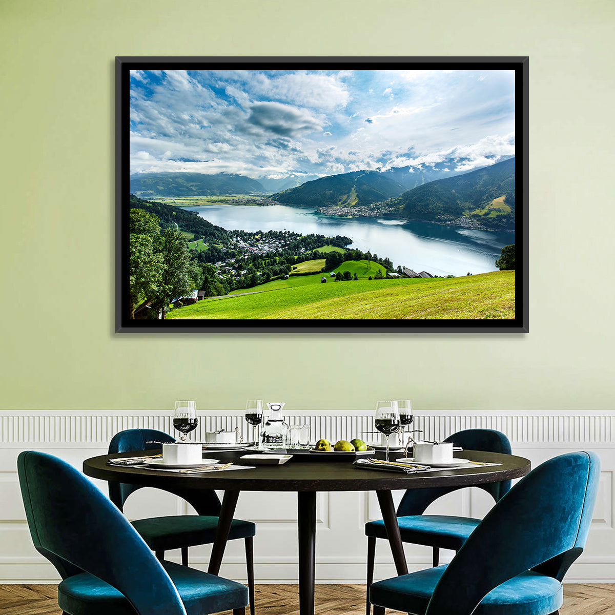 Zell Am See Panorama Wall Art