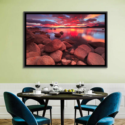 Lake Tahoe Sunset Wall Art