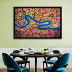 Aerial Winding Road Wall Art
