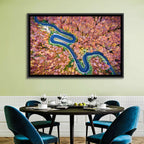 Serpentine Autumn Road Wall Art