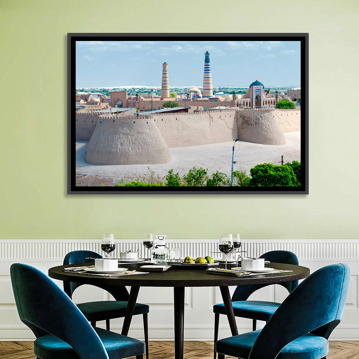 Itchan Kala, Khiva Wall Art in a room, landscape