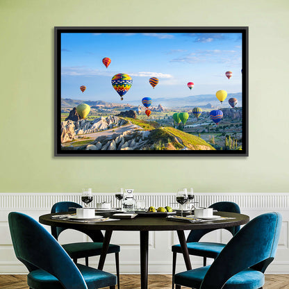 Cappadocia Hot Balloons Wall Art