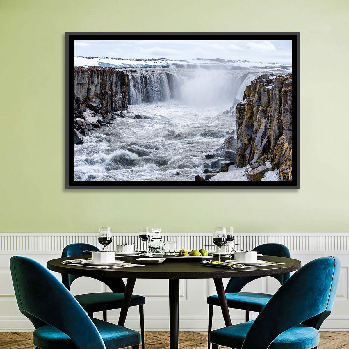 Selfoss Waterfall, Iceland Wall Art